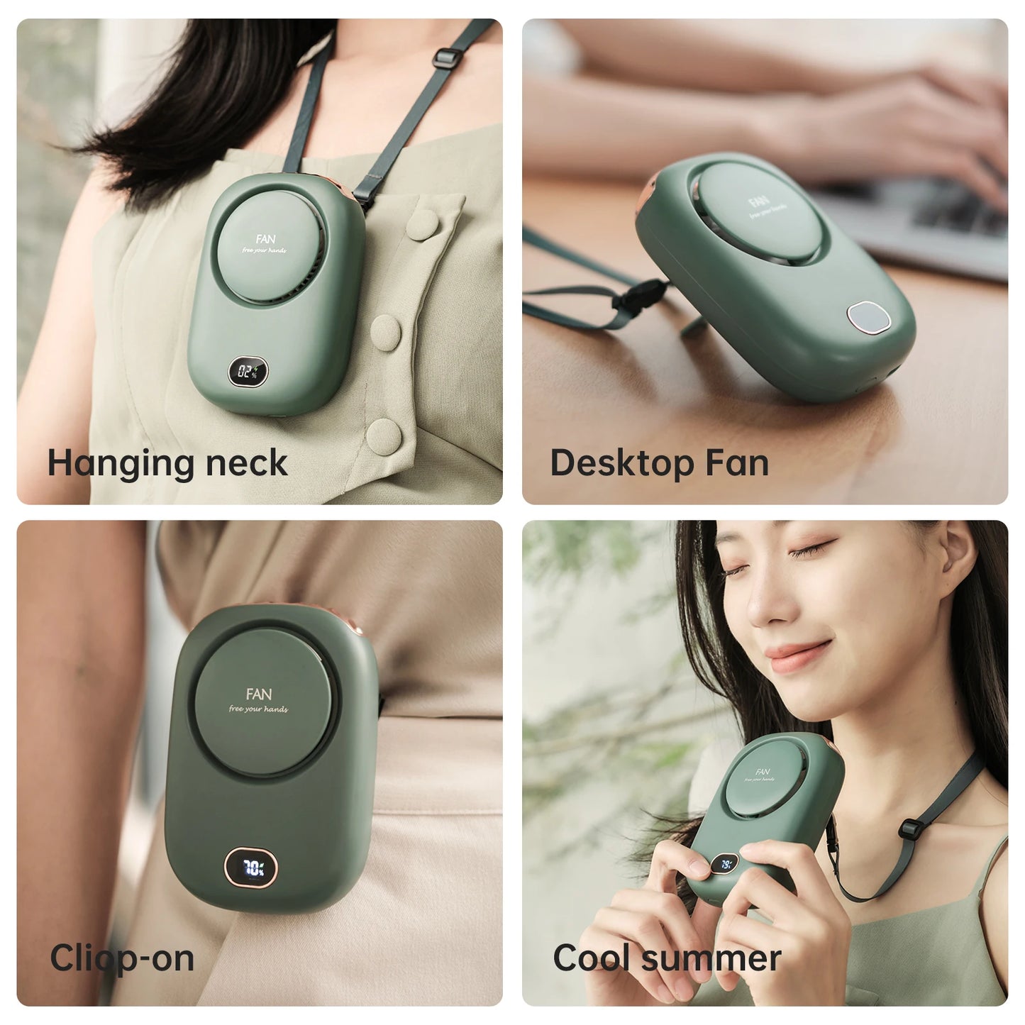 Mini Ventilateur de Cou