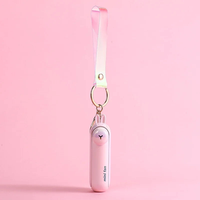 Ventilateur mini porte-clé portable