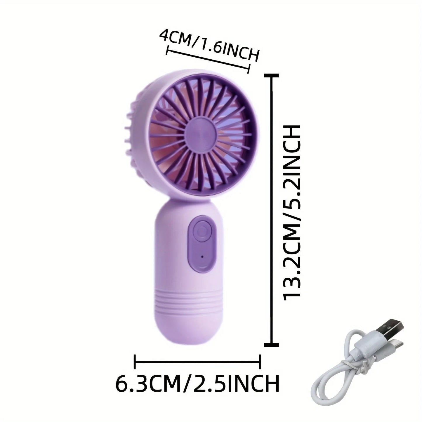 Mini ventilateur portable rechargeable