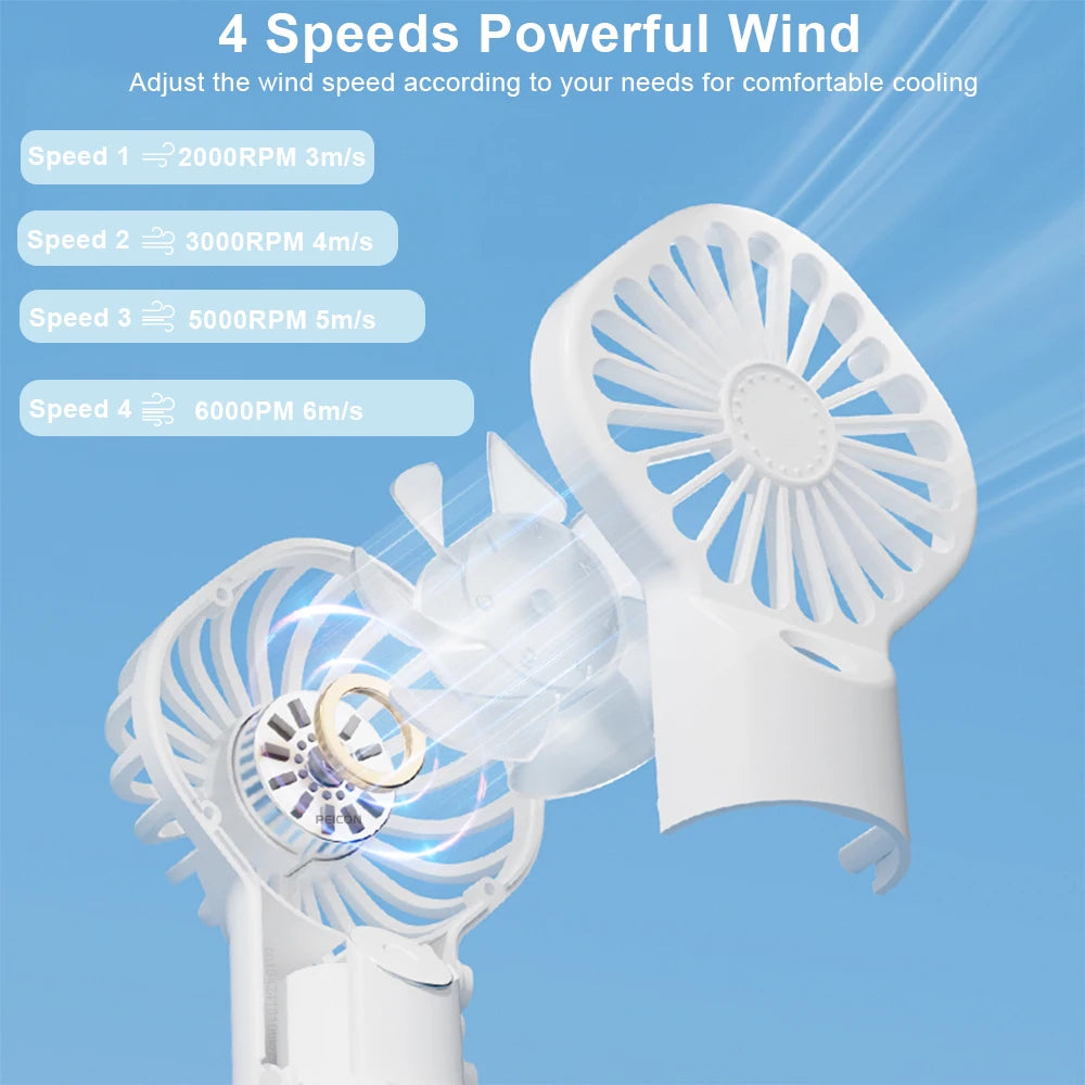 Ventilateur portable avec brumisation